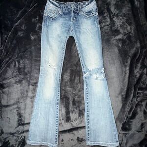 Miss Me Light Blue Flare Jeans